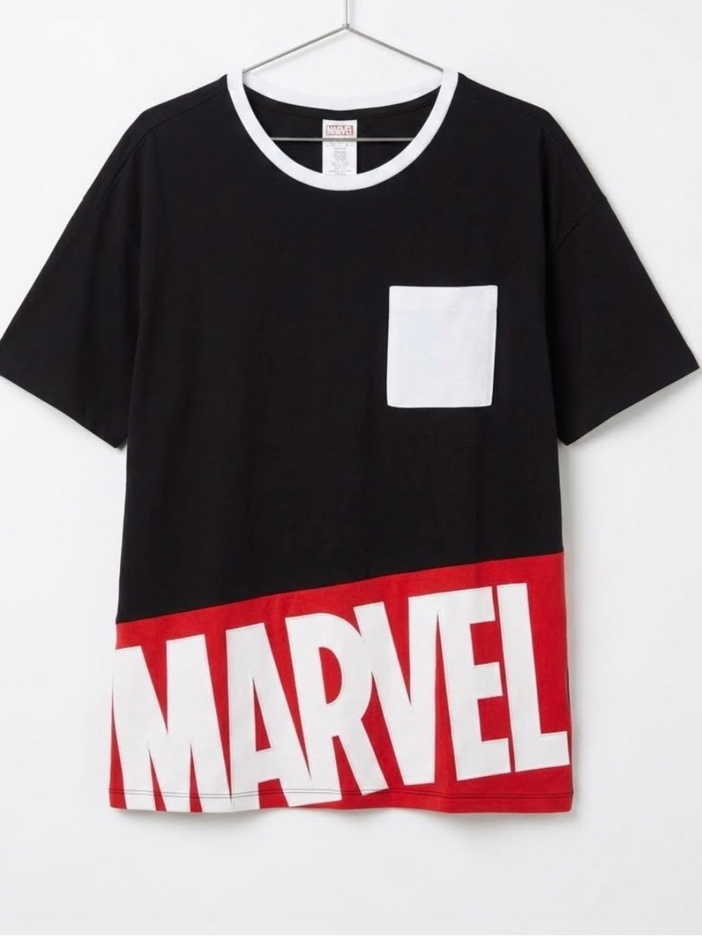 MARVEL Embodied Men’s Logo Graphic T-Shirt Men’s Size Large Black Red White